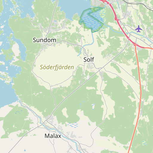 Vaasa–Maalahti etäisyys