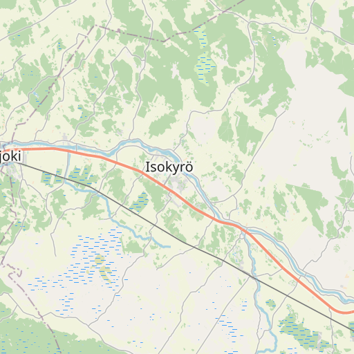 Isokyrö–Laihia etäisyys