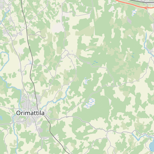 Lapinjärvi–Orimattila etäisyys