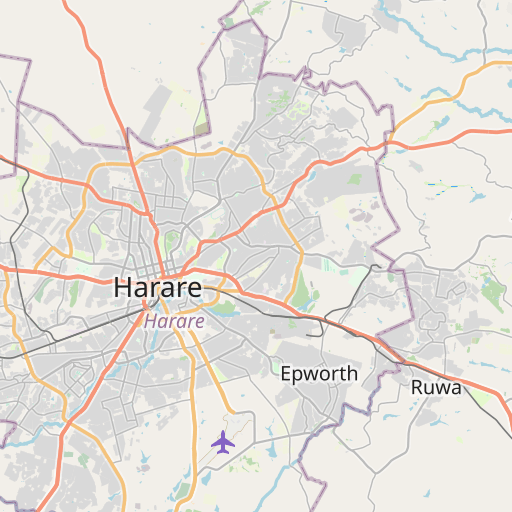 How far is Harare from Beatrice Around the World 360