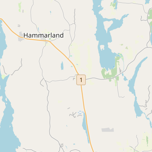 Hammarland–Eckerö etäisyys