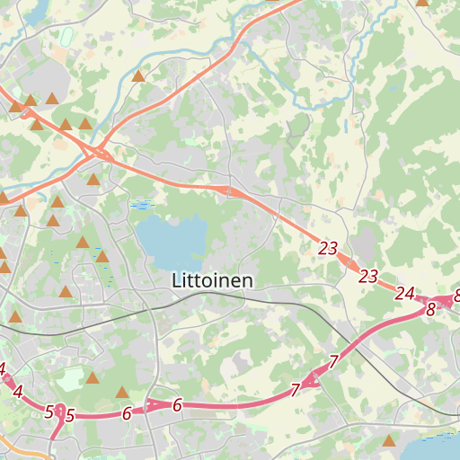 Turku–Lieto etäisyys