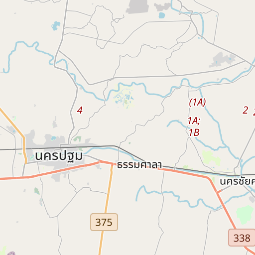 How Far Is Nakhon Pathom From Ban Pong Around The World 360