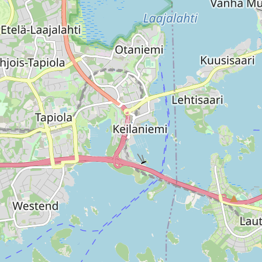 Lauttasaari metro station - Helsinki Metro | Metro Line Map