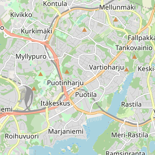 Kontula metro station - Helsinki Metro | Metro Line Map