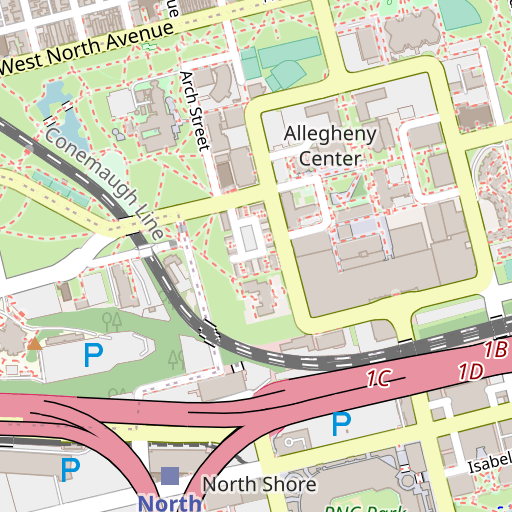 Pittsburgh Pirates PNC Park MLB Stadium Map Ballpark Map -  Norway