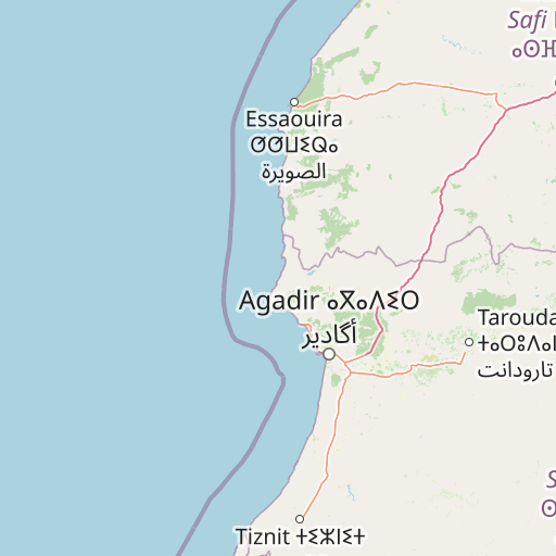 distance from agadir to casablanca