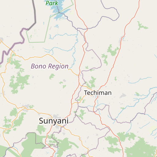 Distance from Accra to Sunyani ACC NYI Air Miles Calculator