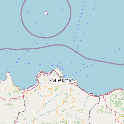 Catania - Palermo etäisyys | CTA - PMO