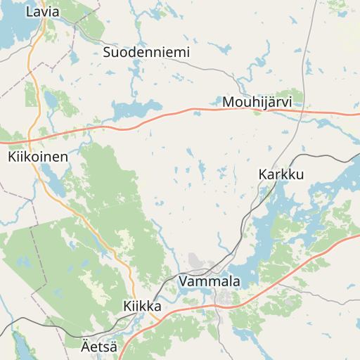 Tampere–Urjala etäisyys