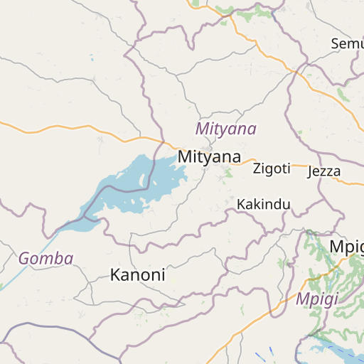 Map Of Mityana District How Far Is Mityana From Kampala | Around The World 360