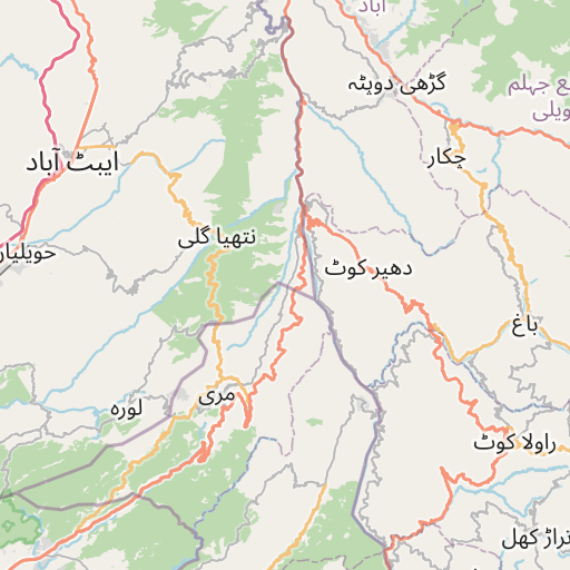 Murree Map With Distance How Far Is Murree From Kotli | Around The World 360