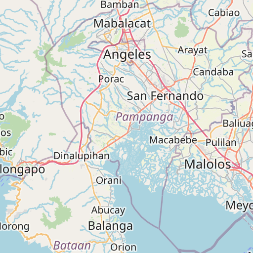 Distance from Manila to Olongapo City MNL SFS Air Miles